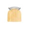 Holland Bar Stool Co 36" Swivel Bar Stool, Nickel Finish, Nat Oak Seat 82036ANNatOak - alternate 2